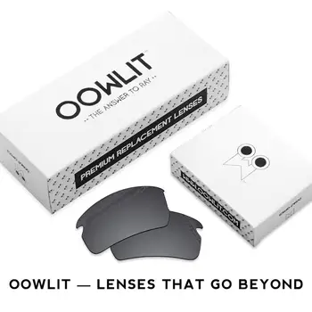 OOWLIT Anti-Ridse Udskiftning Linser til-Oakley Katalysator Ætset Polariserede Solbriller