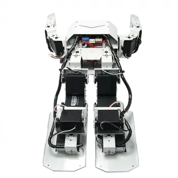 17DOF to-benede Robotteknologi Menneskelignende Robot Ramme Komplet Kit med 17pcs Servo + Controller Robo-Sjæl H3.0-hvid eller rød