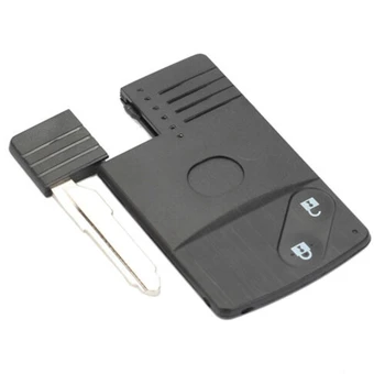 2 Knappen Smart-Kort, Fjernbetjening Nøgle etui til Mazda 5 6 CX-7 CX-9 RX8 Miata