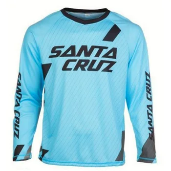2020 santa cruz motocross jersey downhill camiseta ropa mtb Lange Ærmer Moto Jersey mountainbike dh shirt mx tøj