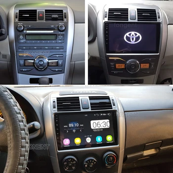 For Toyota Corolla E140/150 2008 2009 2010 2011 2012 2013 Bil Android 8.1 Radio Multimedie-Afspiller Stereo-Gps Navigation 1 2 Din
