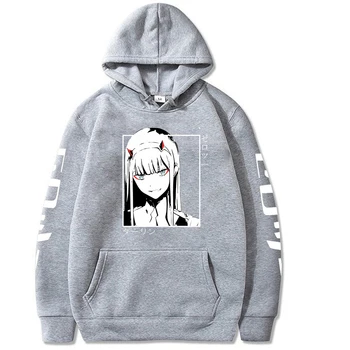 Darling I Franxx Hoodie Mode Løs Pullovere Casaul Toppe