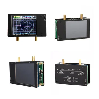 Nye 3GHz S-A-A-2 NanoVNA V2 Vector Network Analyzer Antenne Analyzer Kortbølget HF, VHF, UHF 2,8 tommer LCD-Skærm