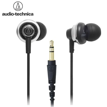 Audio-Technica ATH-CKM77 3,5 mm in-ear Kabelforbundne Hovedtelefoner HIFI Sport Stereo Headset HD Lyd Hovedtelefoner til iPhone/Android-Mobil