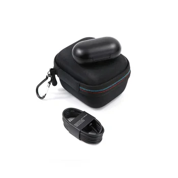 Erstatning for Samsung Galaxy Knopper Mini Øretelefon Sag, Bluetooth Headset Rejse Beskyttende Regnskabsmæssige opbevaringspose Stødsikker Boks