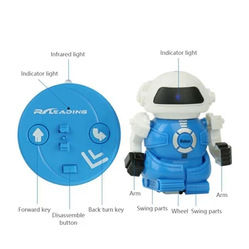Infrarød Intelligent fjernstyring af Robotter Elektrisk Fjernbetjening Interaktive Robot Legetøj Mini Kan Robotter Gaver Til børn