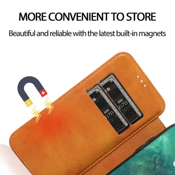 Stærk Magnetisk Flip Læder taske Til iPhone 12 11 Pro Max 12 Mini-XR-X XS Max 6 6S 7 8 Plus SE 2020 Med Kort Slots Tegnebog Capa
