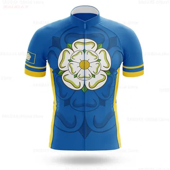 2021 Forenede Kongerige Sommeren Cykling Tøj Pro Team Cycling Jersey Mænd Road Bike Shirt Kvalitet Cykel Toppe Bære Ropa Ciclismo