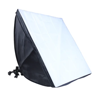 Foto Studio Softbox 50*70 cm Diffuser Lys E27 fatning Kontinuerlig Belysning Box Telt til Foto, Video Fotografering Lys