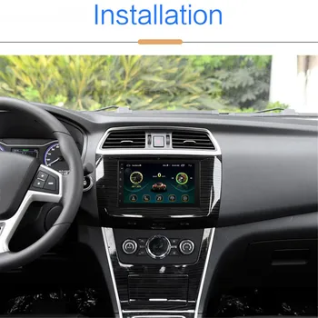 2 DIN Android 10.1 Bil Radio 7-tommer 60W GPS-Navigation Bil Multimedia-Afspiller, Bluetooth 4.0 USB-16G WiFi Touch Screen MP5 Afspiller
