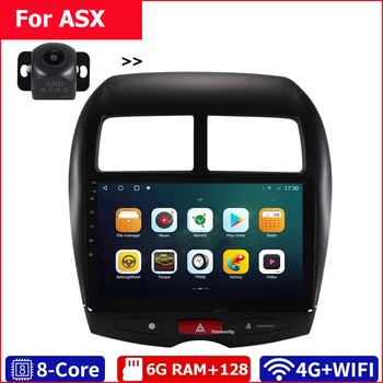 6G Ram+128G Rom/Wifi+4G/2Din Bil Radio Audio Tablet Android 10 Gps-Video-Afspiller, USB-For MITSUBISHI ASX Peugeot 4008 Citroen C4