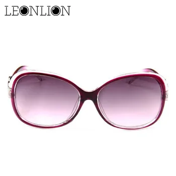 LeonLion 2021 Overdimensionerede Gradient Damer Solbriller Kvinder Brand Designer Klassiske Solbriller Vintage Oculos De Sol Gafas