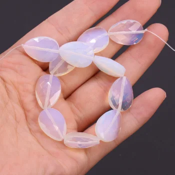 Natursten Facetteret Krystal Perler Vand Drop Form Agater Ametyster Løse Perler til Smykker at Gøre DIY Armbånd, Øreringe Kvinder