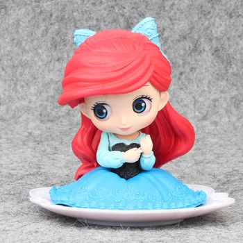 4stk Disney Princess-Snehvide Ariel Alice Askepot Elsa Anna Action Figurer, PVC-Model Legetøj til Børn, Baby, Kids Gave