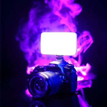 VIJIM VL120 3200K-6500K Zoom LED Video Lys Justerbar Bærbare Fyld Lys Vlog Lys Konference Belysning Sucktion Kit