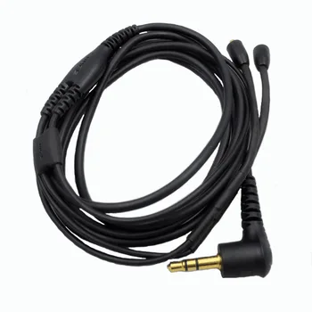 Udskiftning af Kabel-Gennemsigtig indeholder kode, Audio kabel, universal For Shure Se215 Ue900 W40 Se425 Se535 Hovedtelefoner Hovedtelefoner