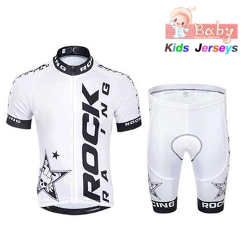 2020 Rock Barn Cykling Jersey Sat Girl Kort Ærmet Cykel Trøje Drenge Cykel Cykel Tøj Tøj Ropa Ciclismo Sportstøj