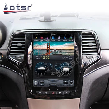 Android 9 128G PX6 Tesla Styel For Jeep Grand Cheroke WK2 2010 - 2019 Auto Radio Stereo-Car Multimedia-Afspiller, DVD-GPS Navigation