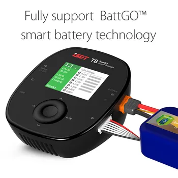 ISDT T8 BattGo 1000W 30A Smart Batteri Balance Balancering Oplader Til 1-8S Lipo Batteri Til RC Drone