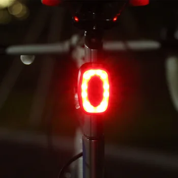 Sireck Cykel baglygte 7 Flash-Tilstand USB-Opladning LED-Bike baglygte Vandtæt Cykling Sikkerhed Advarsel Lampe Luz Bicicleta