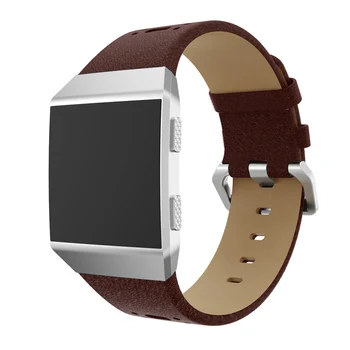 Nye Ur Band Ægte Læder stropper håndled band tilbehør til mænd af Høj Kvalitet Watchbands Erstatning for Fitbit Ioniske Smartwatch