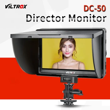 Viltrox DC 50 Viltrox DC-50 Bærbare 5 Tommer Skærm 480P Clip-on-Farve-LCD-Monitor HDMI til Kamera Foto Studio Tilbehør