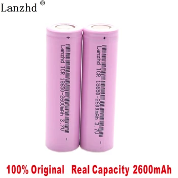 10STK 18650 Batterier til samsung 18650 Batteri 3,7 v Genopladelige batterier Li-ion 2600maH ICR 18650 Batteri 26F