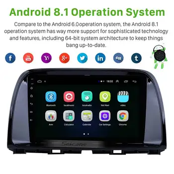 Seicane Android 9.1 2 Din-9 Tommer Bil radio Mms Video-Afspiller, auto Stereo GPS 2012 2013 Mazda Cx-5 cx5 cx 5