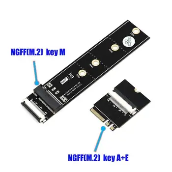 NVME PCIE-adapterkort M. 2 SSD til PCI-E3.0 1x Udvidelse M-Tasten NGFF Converter-adapterkort til Samsung 960EVO/INTEL 600P