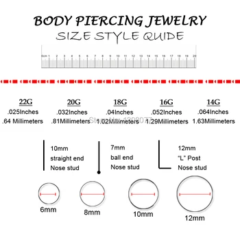925 Sterling sølv næsepiercing mix farve CZ lige næse pin-øreringe nariz piercing body jewelry 12pcs/pack