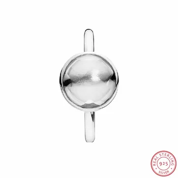 Elegant 925 Sterling Sølv Unik Top-cut Klare CZ Imponerende Glans Poetisk Dråbe Stabelbare Ringe til Kvinder Smykker FLR077C