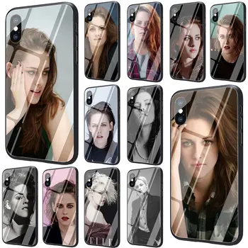 Kristen stewart Hærdet Glas Telefonens Cover Case til iPhone SE 2020 5 5 6 6'ere Plus 7 8 Plus X XR XS 11 Pro Antal