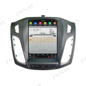 DSP Carplay Tesla tv 4+64GB Android 9.0 Car Multimedia Afspiller Til Ford Focus 2013 GPS Radio Auto stereo head unit
