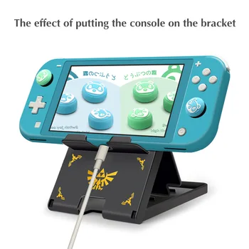 Justerbar Holder Stand For Nintendo Skifte Spil Chassis Beslag Playstand Base Vugge Støtte til Nintendo Skifte Lite Spil