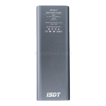 ISDT SP2417 400W / SP2425 600W Batteri Oplader Adapter Strømforsyning Adapter Med Dobbelt USB-Opladning Output for RC Modeller