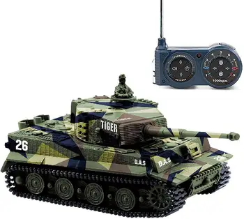 RCtown 1:72 Fjernbetjening Tank Bil Opladning RC Bil Toy Børns Intelligens Legetøj Gave til Børn Toy Tilbehør med Lyd