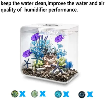 10STK universal luftfugter rengøring fisk tank rengøring fisk tilbehør filter skærm udvalgte fisk tank cleaner kold sprøjte T1