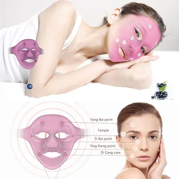 El-EMS Vibrationer Skønhed Massager, Ansigts-SPA-Face Mask Hage, Kindben Op Slankende Maskine Anti-rynke Magnet-Massage