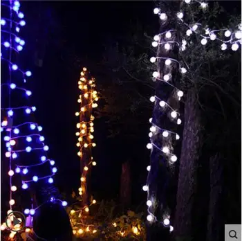 10M Lille Bold LED String Fairy Lights Nye År Cristmas Dekoration Garland LED-Jul Lys Udendørs Luzes De Natal