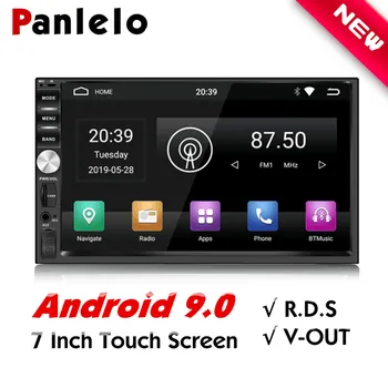 Panlelo 2 Din Bil Radio Android 9 GPS-Player 7 inch Autoradio indbygget Wifi RDS Android 9.0 Radio 2G RAM For Honda, Hyundai
