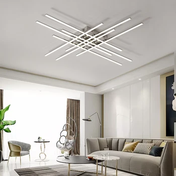 NEO Glimt Forkromet Finish Kreative RC Moderne Led-loftsbelysning Til Stue, Soveværelse Ideel Dæmpbar Loft Lampe 90-260V