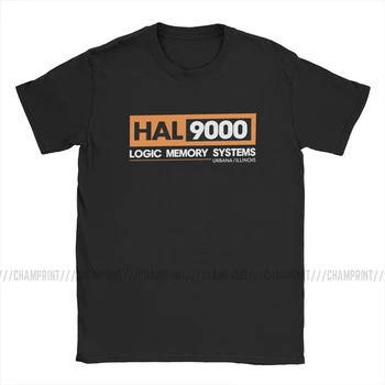 HAL 9000 2001 A Space Odyssey Mænd er T-Shirts Stanley Kubricks Sci-Fi Film Sjove Tees Korte Ærmer O-Neck T-Shirts Bomuld Tøj