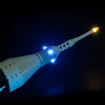 USB-Drevne LED Belysning Kit Til Apollo Saturn V 21309 (LED Kun Medtaget, Ingen Kit) Legetøj For Børn, Kids Legetøj - Grundlæggende Version