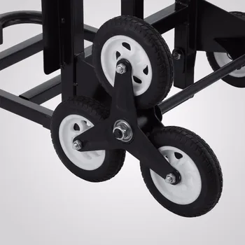 TRAPPER SÆK VOGN unikke hjul er konstrueret med Carbon Stål materiale 6 Hjul Trapper, Folde hånden trolley