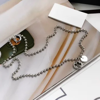 925 sterling sølv halskæde, klassiske Europæiske og Amerikanske mode smykker gave, udsøgt håndværk, originale logo 1:1