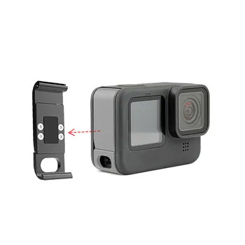Professional Metal Batteri Låget Døren Dække Udskiftning af Kamera Batteri Side Cover til GoPro Hero 9 Kameraets Dele