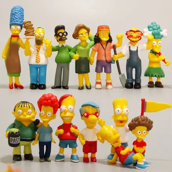 Simpsons Samling Figur legetøj dekoration action figur Brinquedos Animationsfilm børn legetøj detailhandel