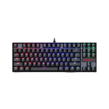 Redragon k552 Mekanisk Gaming tastatur 87 Taster RGB-Baggrundsbelyst Vandtæt Tastatur