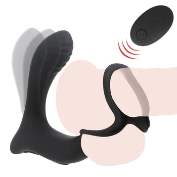 VATINE Mandlige Prostata Massage Vibrator Anal Plug Prostata Stimulator Butt Plug Forsinke Ejakulation Sex Legetøj Til Mænd
