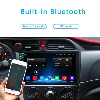 9/10.1 tommer 2DIN Android 9.1 Bil Radio Multimedie-Afspiller Universal Car Stereo Lyd, GPS-Navigation, Bluetooth, WIFI, Toyota Kia
